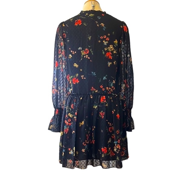 Laundry by Shelli Segal Floral Semi-Sheer Midi Dress, sizes: 2, 6 & 10 - Picture 11 of 12